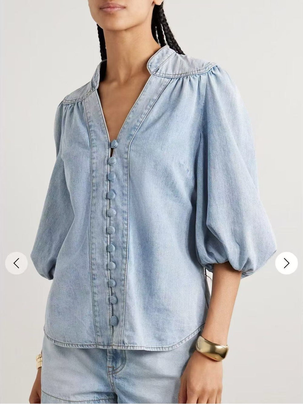 Zimmermann Denim Blouse - Picture 3 of 7